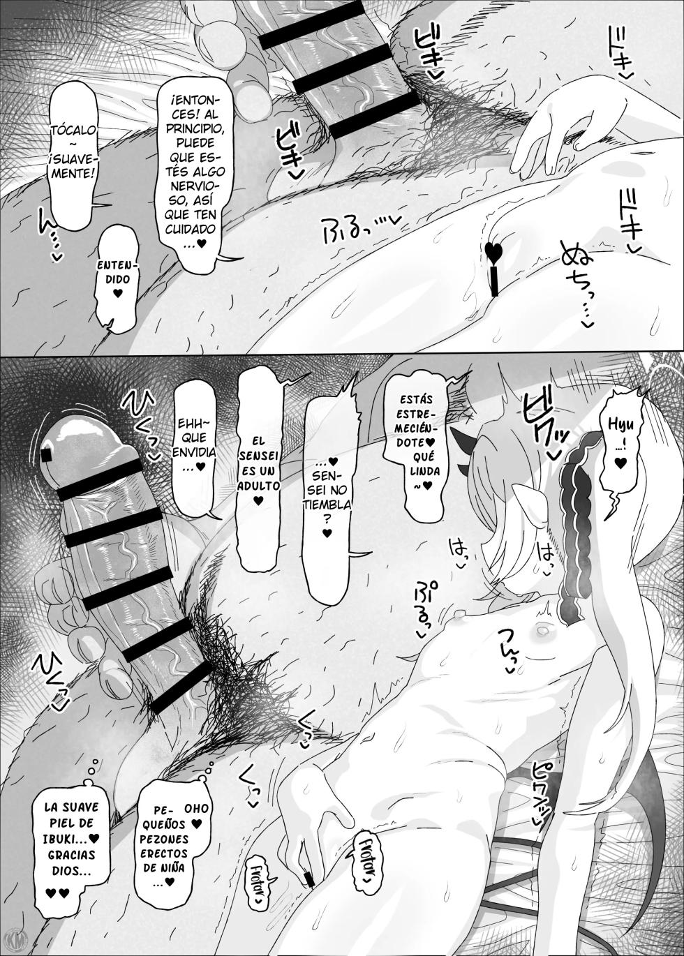 [Ame Ramune (Amecha)] Ibuki vs Saimin Ojisan | Ibuki vs Señor Hipnotista (Blue Archive) [Spanish] [KnightsMighty] [Digital] - Page 6