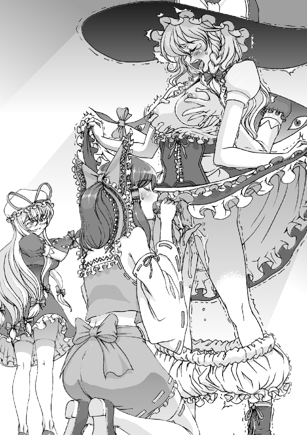 [INCOMPLETE] (C90) [Koutetsu (Satou Hagane)] Futari no Kyoukaisen (Touhou Project) - Page 2