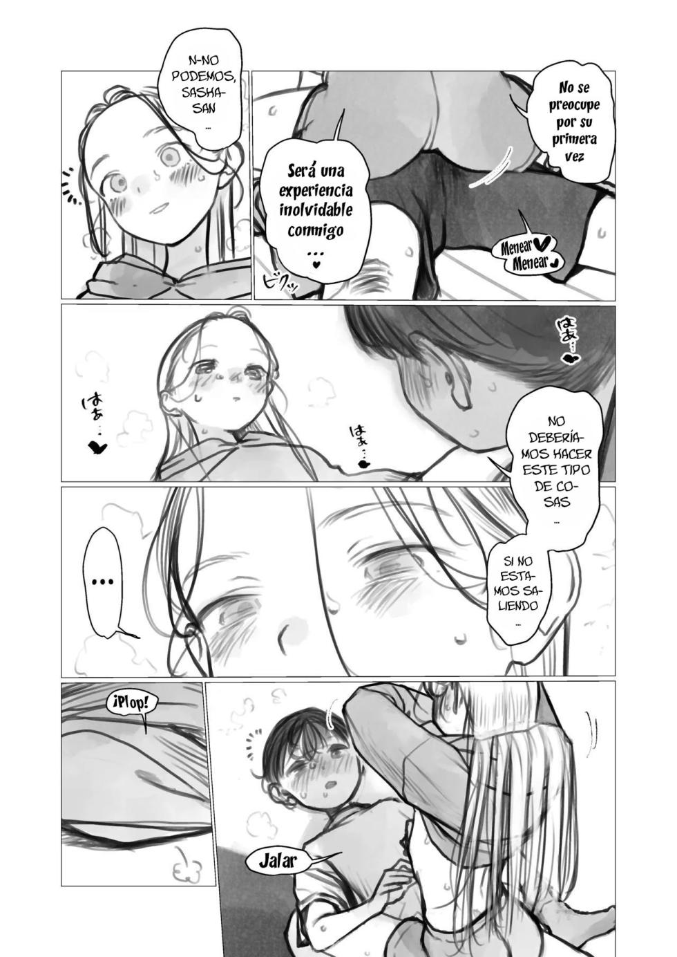 [Haguhagu] Shishou Hatsutaiken.｜La Primera Vez del Maestro. [Spanish] [Hs enfermos] [Decensored] - Page 6