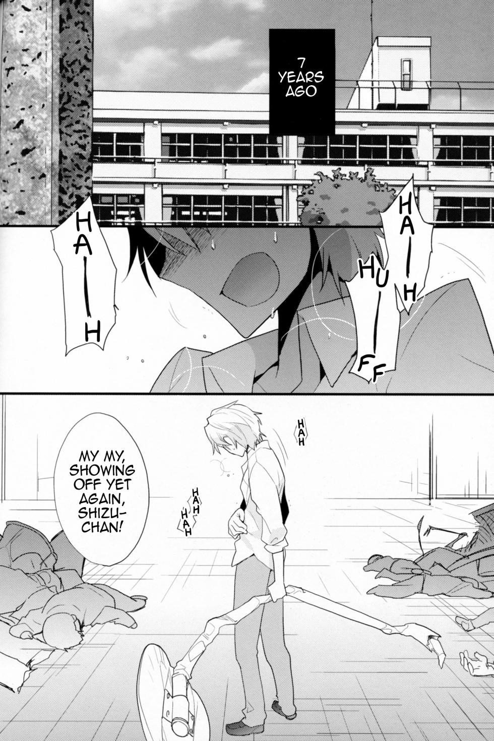 [Ikebukuro Now (Hanamaru Nanto)] Perfect Enemy – Durarara dj [Eng] {KCK-Amateur Scans} {Self-Serving Scans} {RenReveries} - Page 27