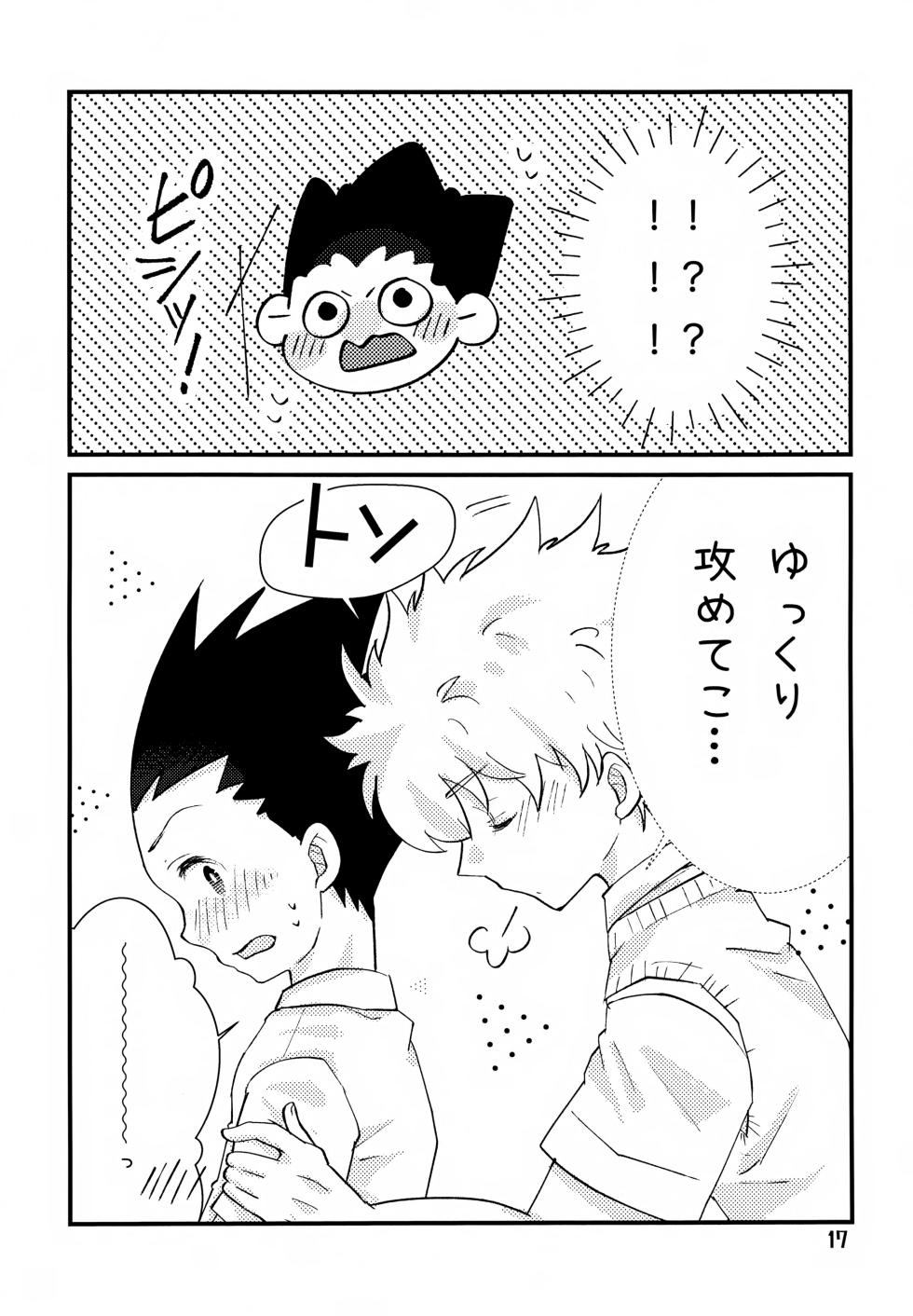 (Re:HUNTER 11) [SHIROZONE (Mizushiro Yuduki)] Donkan DESTINY (Hunter x Hunter) - Page 17