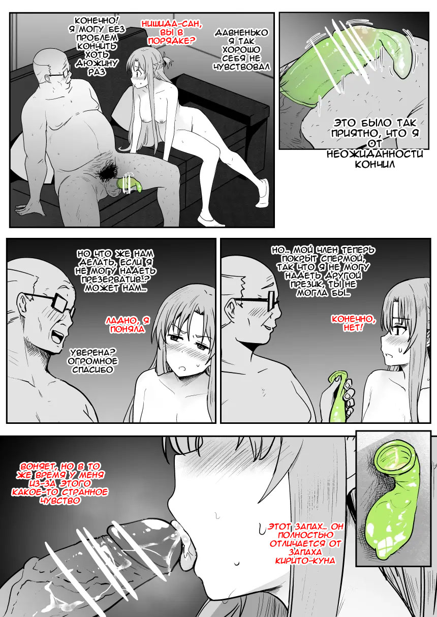 [Oninarasu] Asuna - Nishida 2 (Sword Art Online) [Russian] [Alastor] - Page 19