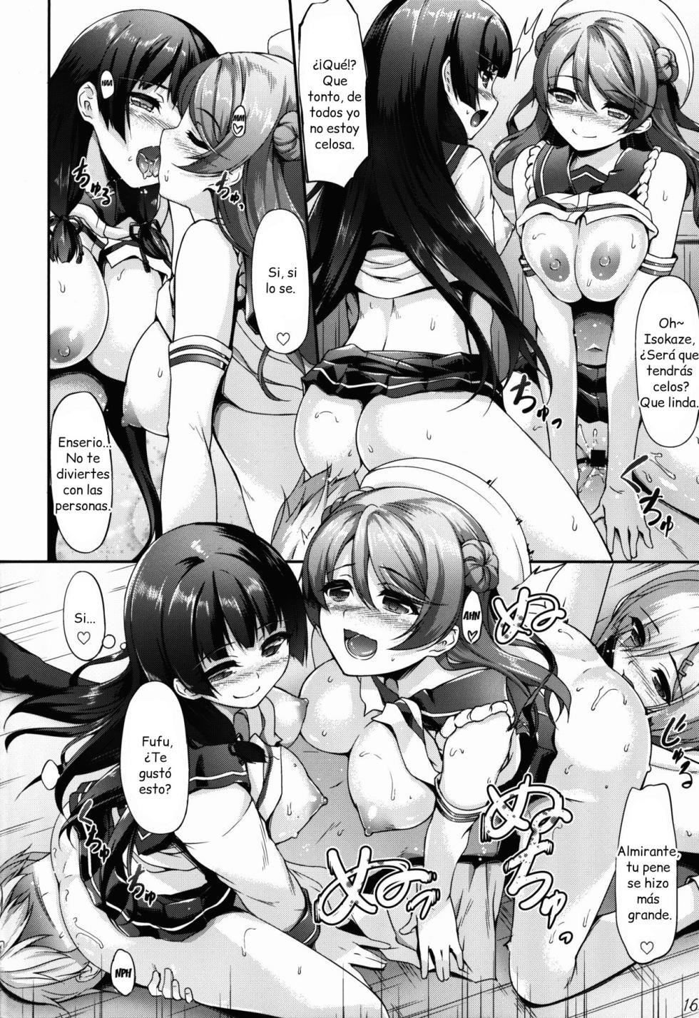 (C87) [In The Sky (Nakano Sora)] Ai Kaze (Kantai Collection -KanColle-) [Spanish] [Kitamura北村] - Page 9