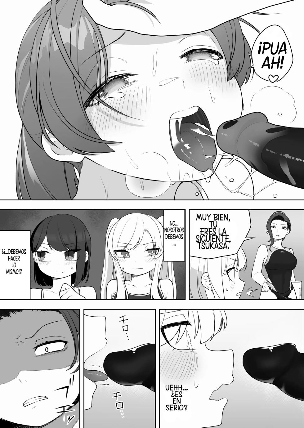 [Amuai Okashi Seisakusho (Ochita Ato Daisuki Samurai, Ahoge Kinoko)] Kyousei Gimukyouiku! TS Ecchi na Onnanoko Kunrenkou! [Spanish] [TF Scans] - Page 8