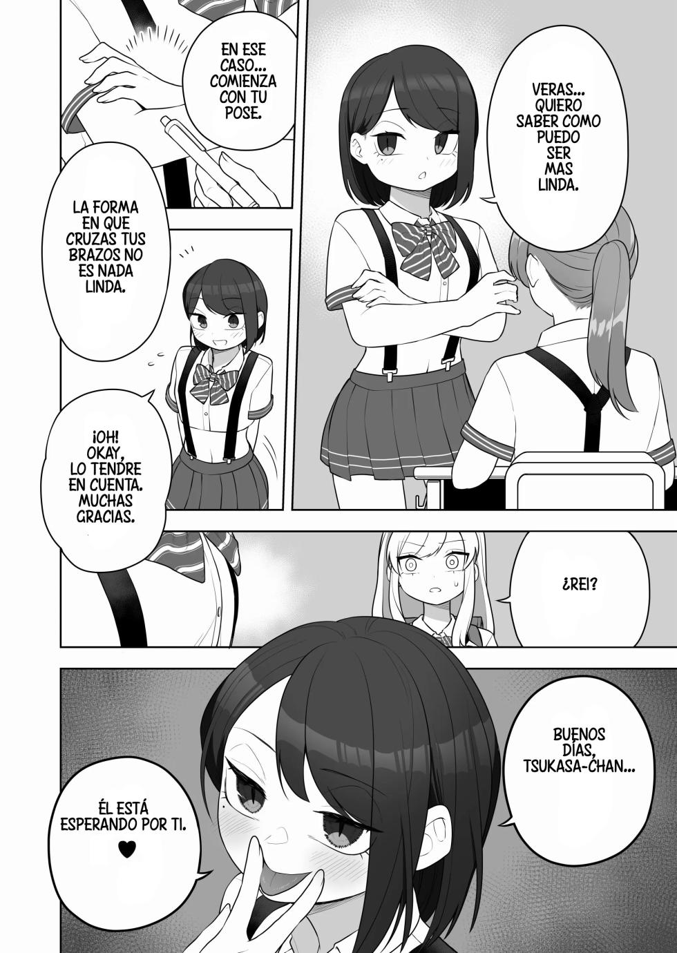 [Amuai Okashi Seisakusho (Ochita Ato Daisuki Samurai, Ahoge Kinoko)] Kyousei Gimukyouiku! TS Ecchi na Onnanoko Kunrenkou! [Spanish] [TF Scans] - Page 16