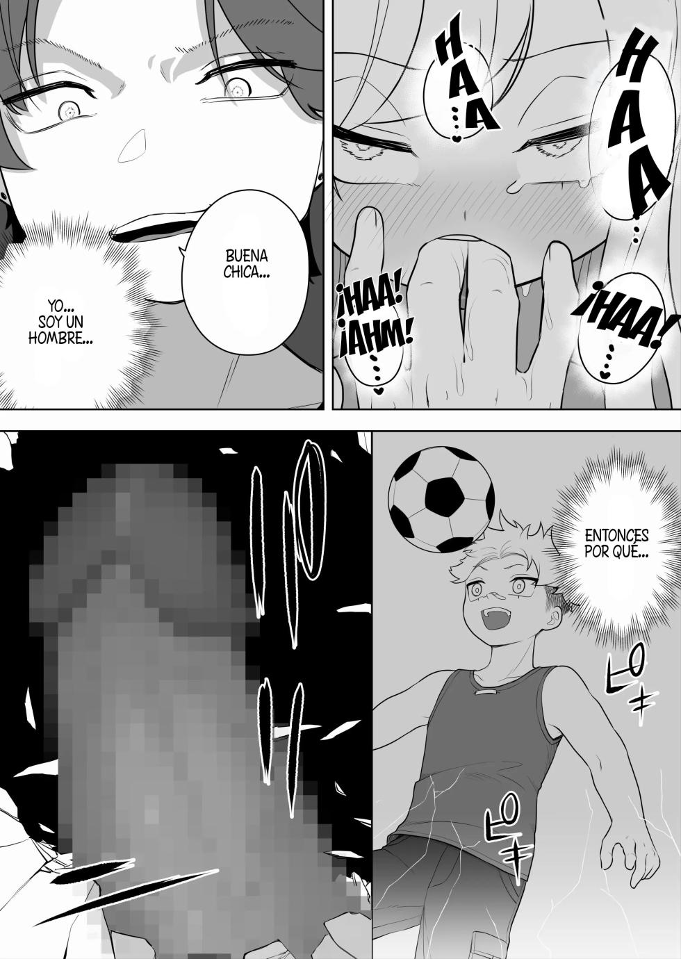 [Amuai Okashi Seisakusho (Ochita Ato Daisuki Samurai, Ahoge Kinoko)] Kyousei Gimukyouiku! TS Ecchi na Onnanoko Kunrenkou! [Spanish] [TF Scans] - Page 21