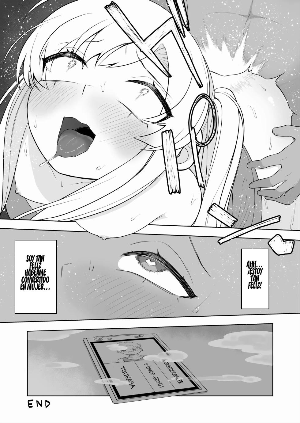 [Amuai Okashi Seisakusho (Ochita Ato Daisuki Samurai, Ahoge Kinoko)] Kyousei Gimukyouiku! TS Ecchi na Onnanoko Kunrenkou! [Spanish] [TF Scans] - Page 37