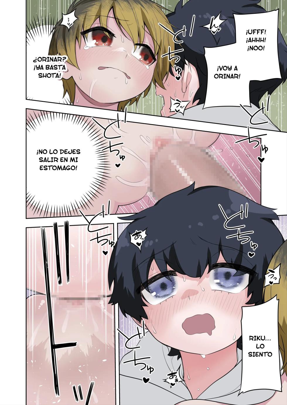 [Amuai okashi seisakusho (Ahoge kinoko)] Hokora no Fuuin o Toite Akujin ♂♀ no Kenzoku ♀ ni Sarechau Hanashi | Rompí el sello y me convertí en el vasallo del dios maligno ♂♀ [Spanish] [TF Scans] - Page 22