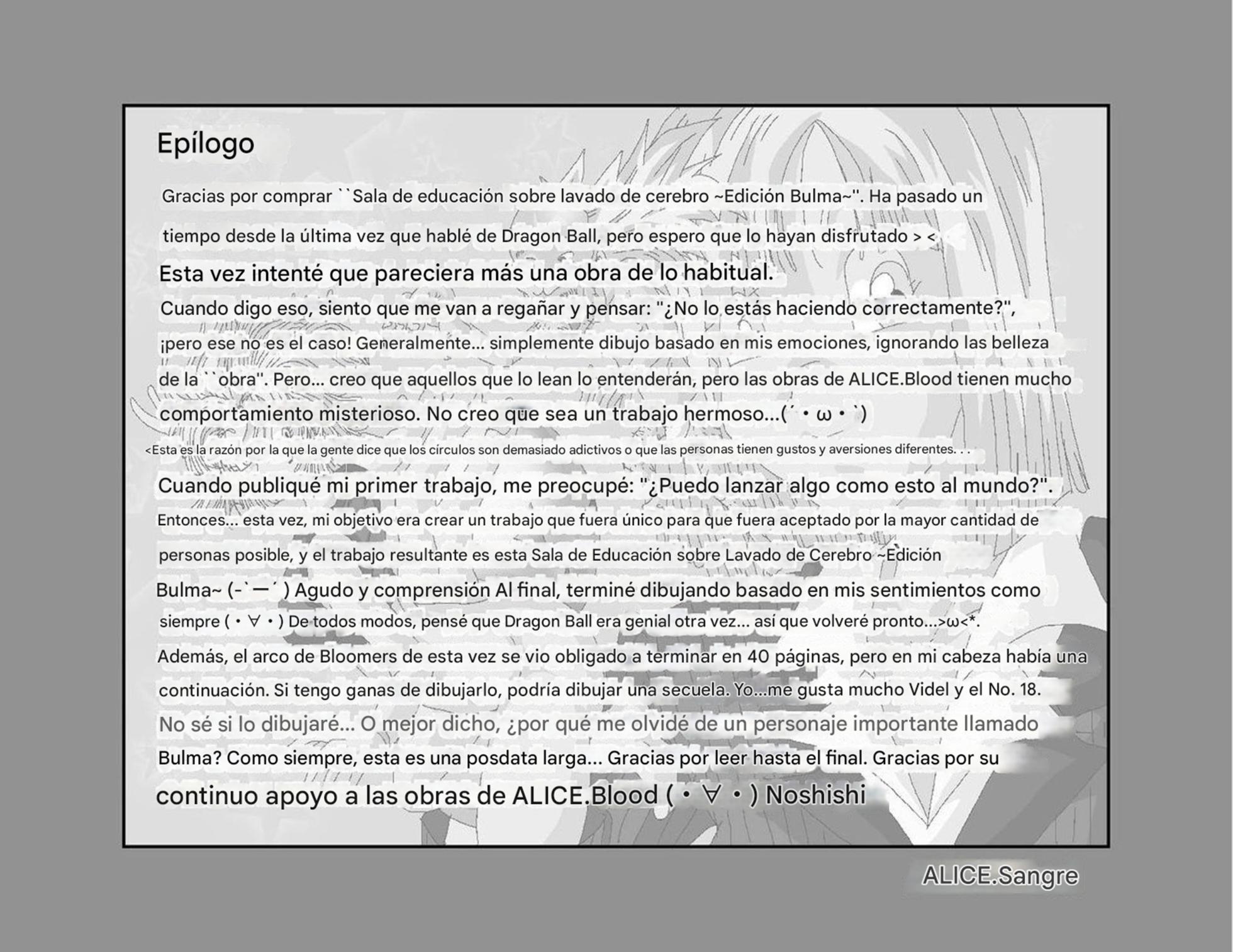 [Alice.Blood] Sennou Kyouikushitsu ~Bulma Hen~ | Sala de Educación de Lavado de Cebrero ~Edición de Bulma (Dragon Ball Z) [Spanish] [TF Scans] - Page 39