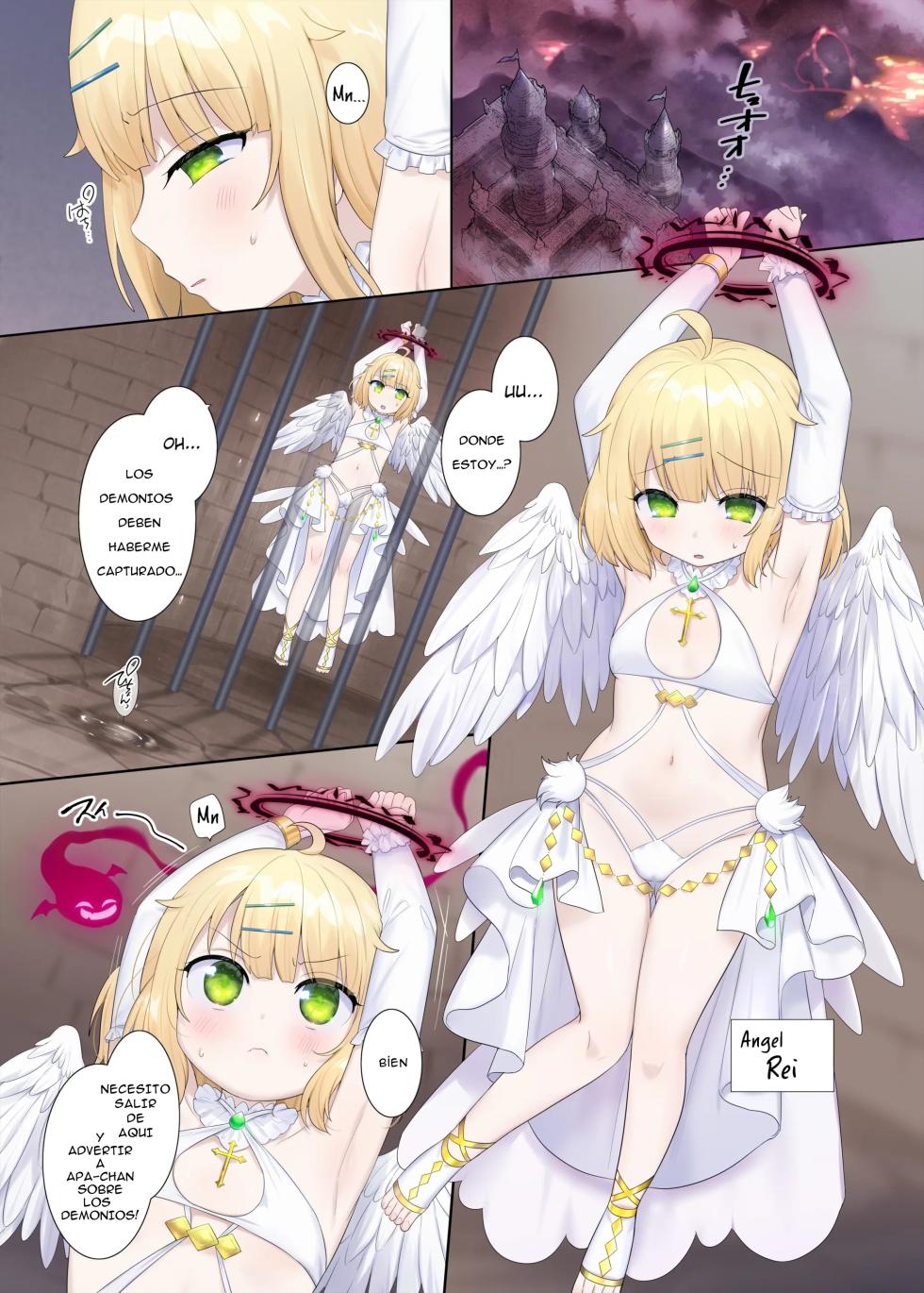[Hiiragi Popura] Toraware Tenshi no Akuryou Hyoui [Spanish] [TF Scans] - Page 1