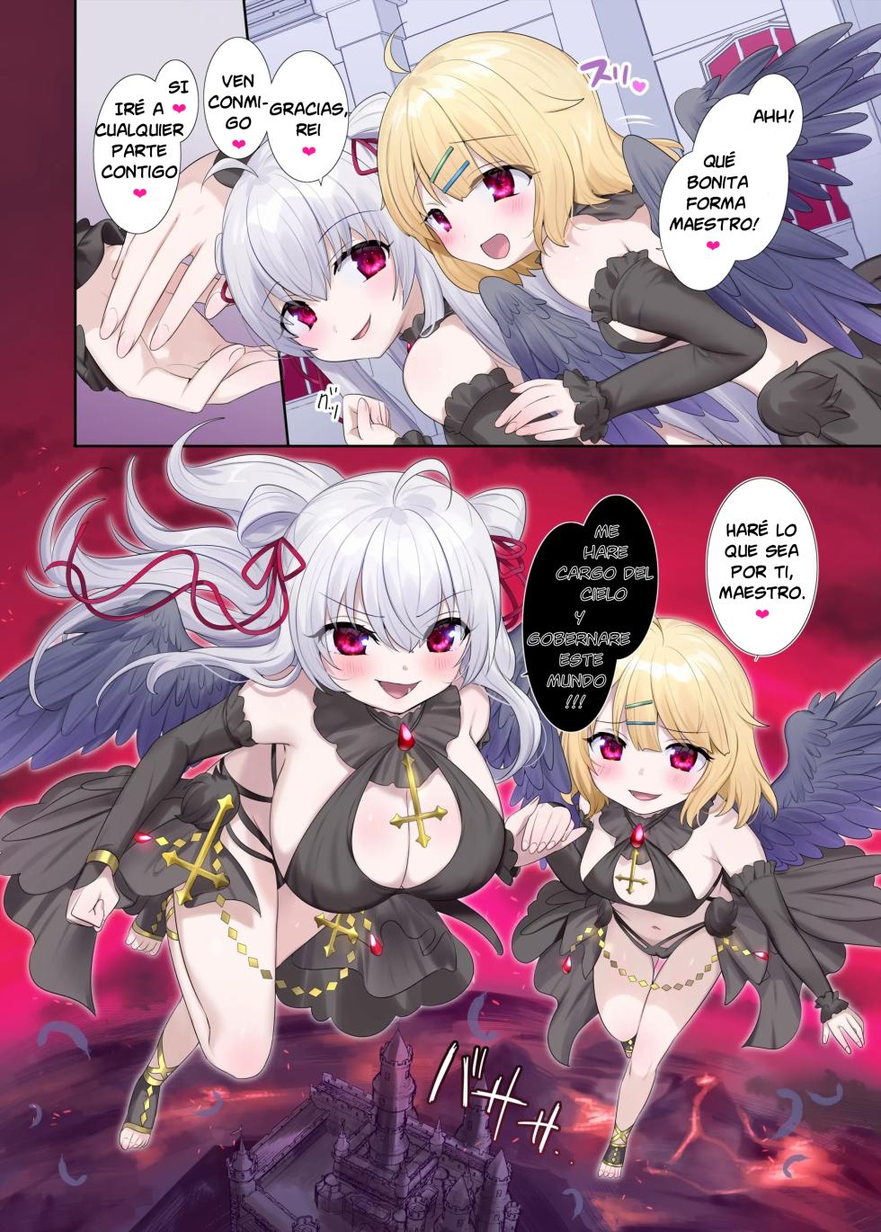 [Hiiragi Popura] Toraware Tenshi no Akuryou Hyoui [Spanish] [TF Scans] - Page 14