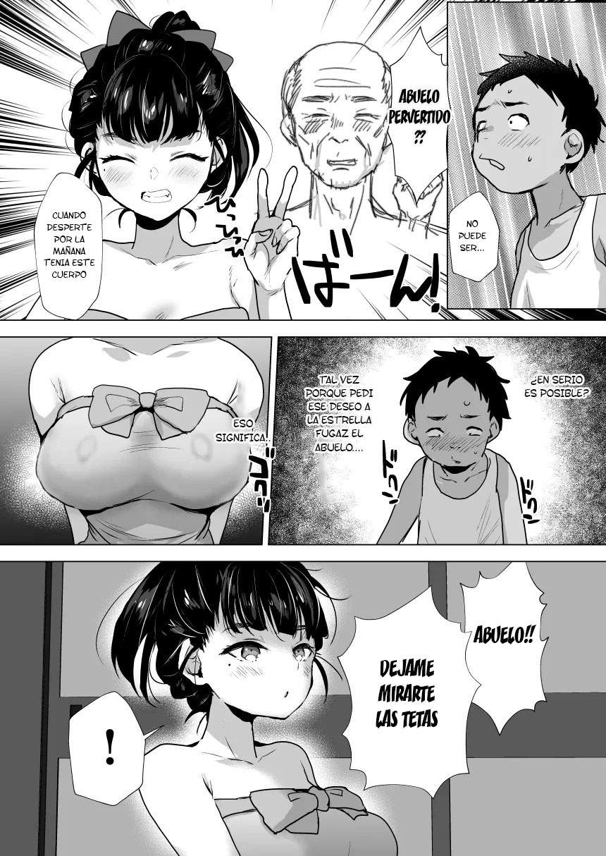 [Ani ga Saru (Takashi)] Ero Jii-chan ga Bishoujo ni TS Shitara [Spanish] [TF SCANS] [Digital] - Page 6