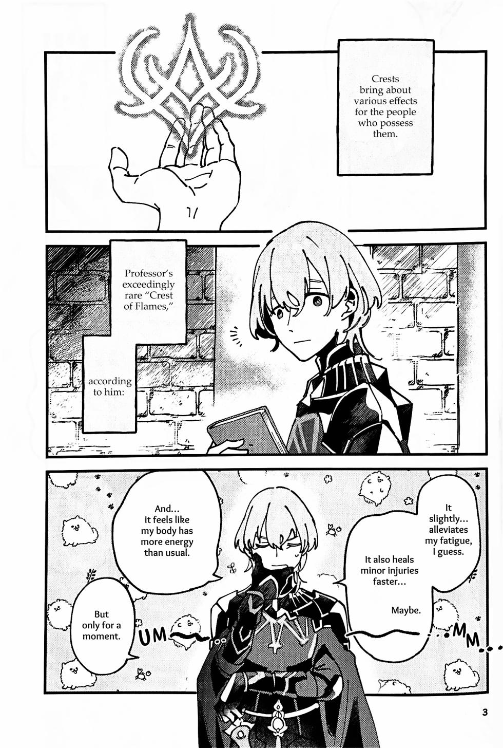 [yab. (Shiratsuka)] Kyou wa Yasumimashou | Let’s Take a Break Today [Fire Emblem: Three Houses] [English] [mayabird] - Page 2