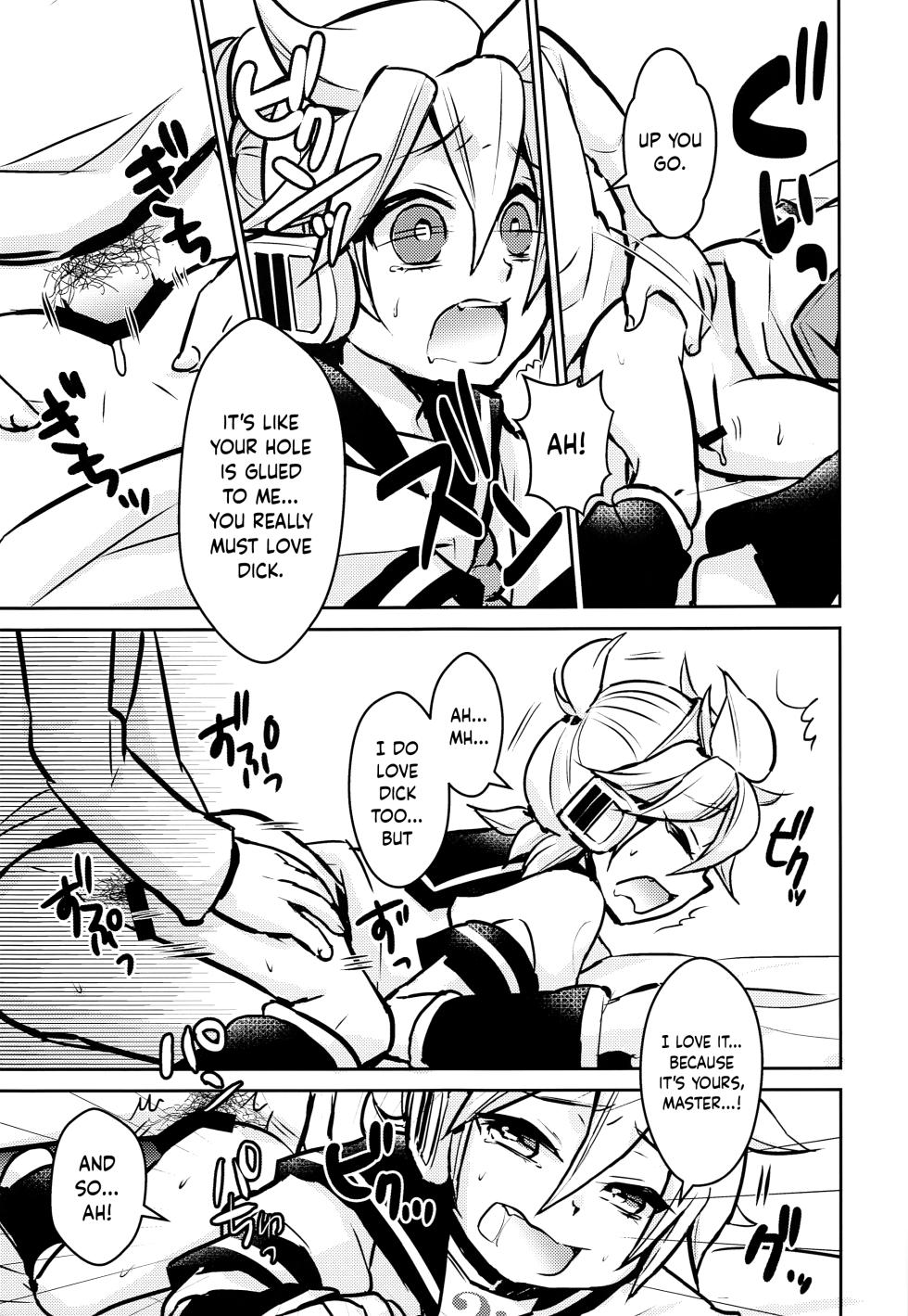 (C93) [Yomosugara (Yomogi Ringo)] Tenth (VOCALOID) [English] {Chin²} - Page 8