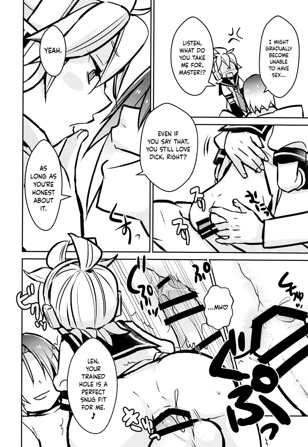 (C93) [Yomosugara (Yomogi Ringo)] Tenth (VOCALOID) [English] {Chin²} - Page 7