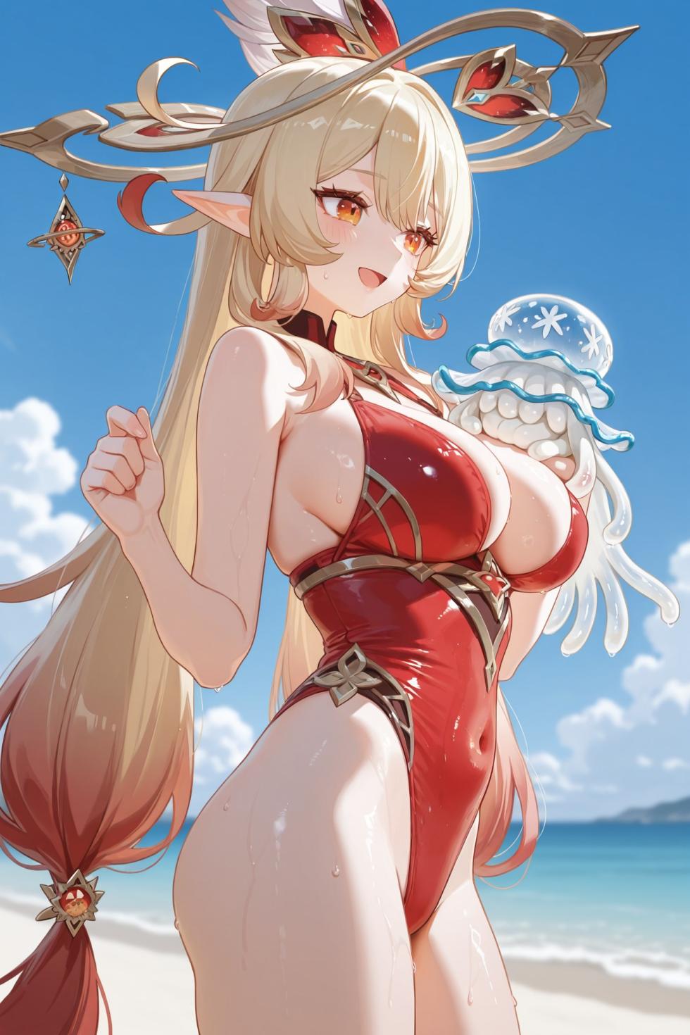 Ankake Nameko アリス Alice 水着 141枚 [AI Generated] - Page 8