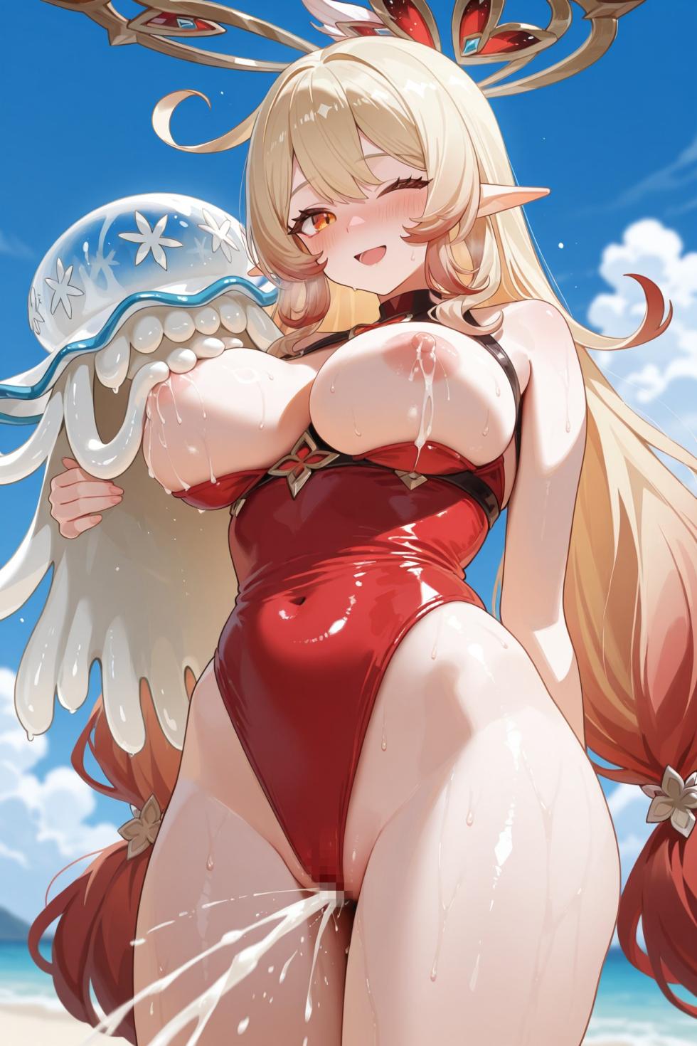 Ankake Nameko アリス Alice 水着 141枚 [AI Generated] - Page 22