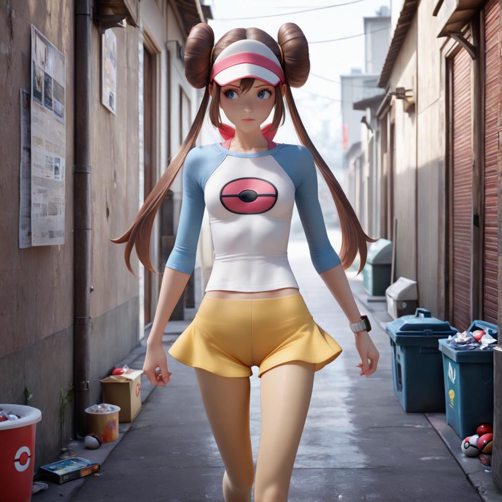 If Rosa walk into the back alley  (AI Generated) - Page 5