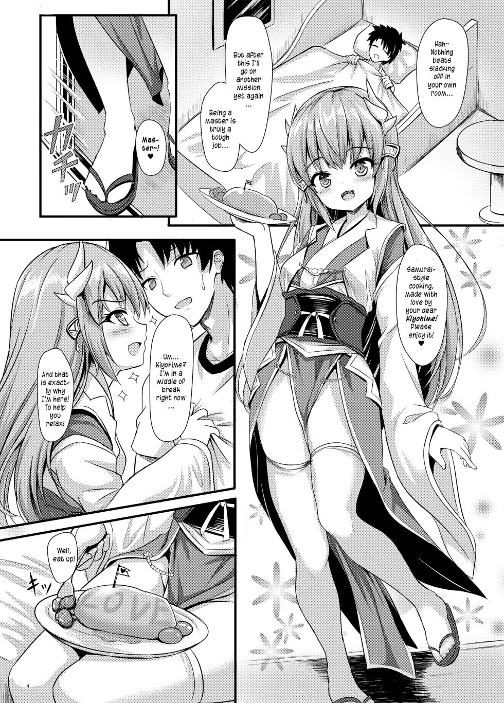 [Milkshake Work (Milkshake)] Master ni wa Kiyohime ga Ireba Ii no desu | All that Master need is Kiyohime (Fate/Grand Order) [English] [DeppoTL] [Digital] - Page 5