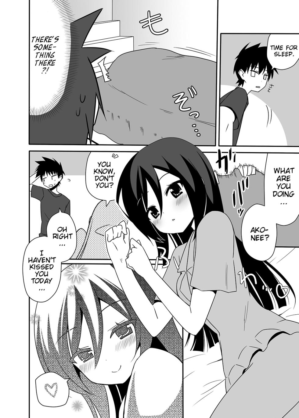 [7cm (Nase)] Ako-nee to Issen o Koeta Hi.  The day I went over the line with Ako-nee (Kiss x Sis) [English] [EHCove] uncensored - Page 6