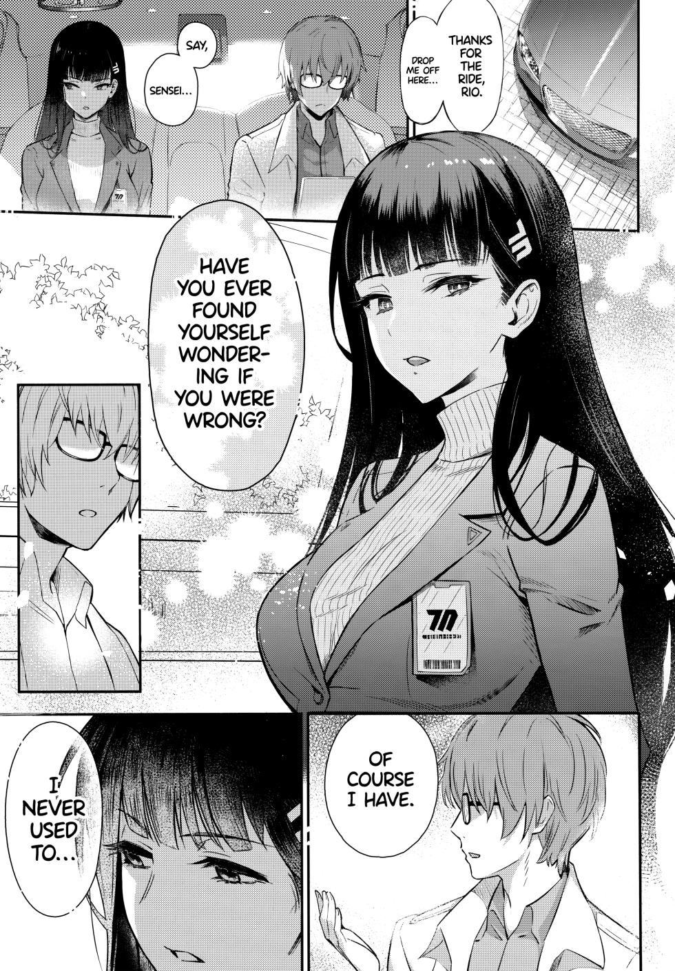 (C102) [Shiro no Ie (Yochiki)] Rio-chan wa Otosaretai. | Rio Wants to Be Swept off Her Feet [English] [head empty] - Page 4