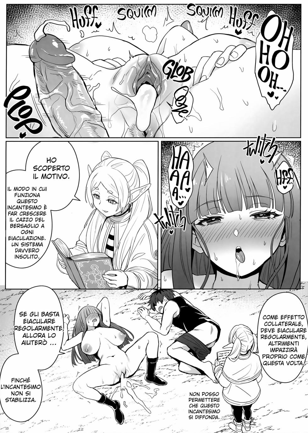 [COMEX (Zhen Lu)] Chinchin ga Ookiku Naru Mahou | Come Averlo Enorme (Sousou no Frieren) [Italian] [Digital] - Page 11