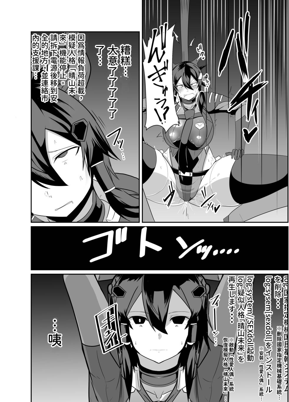 [Green Solenoid (Omurice)] Keisatsu Android ga Senyuu Suru Manga [Chinese] [查拉先生] - Page 22