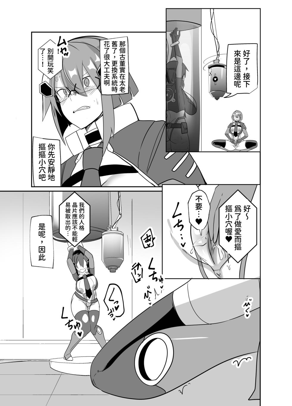 [Green Solenoid (Omurice)] Keisatsu Android ga Senyuu Suru Manga [Chinese] [查拉先生] - Page 29