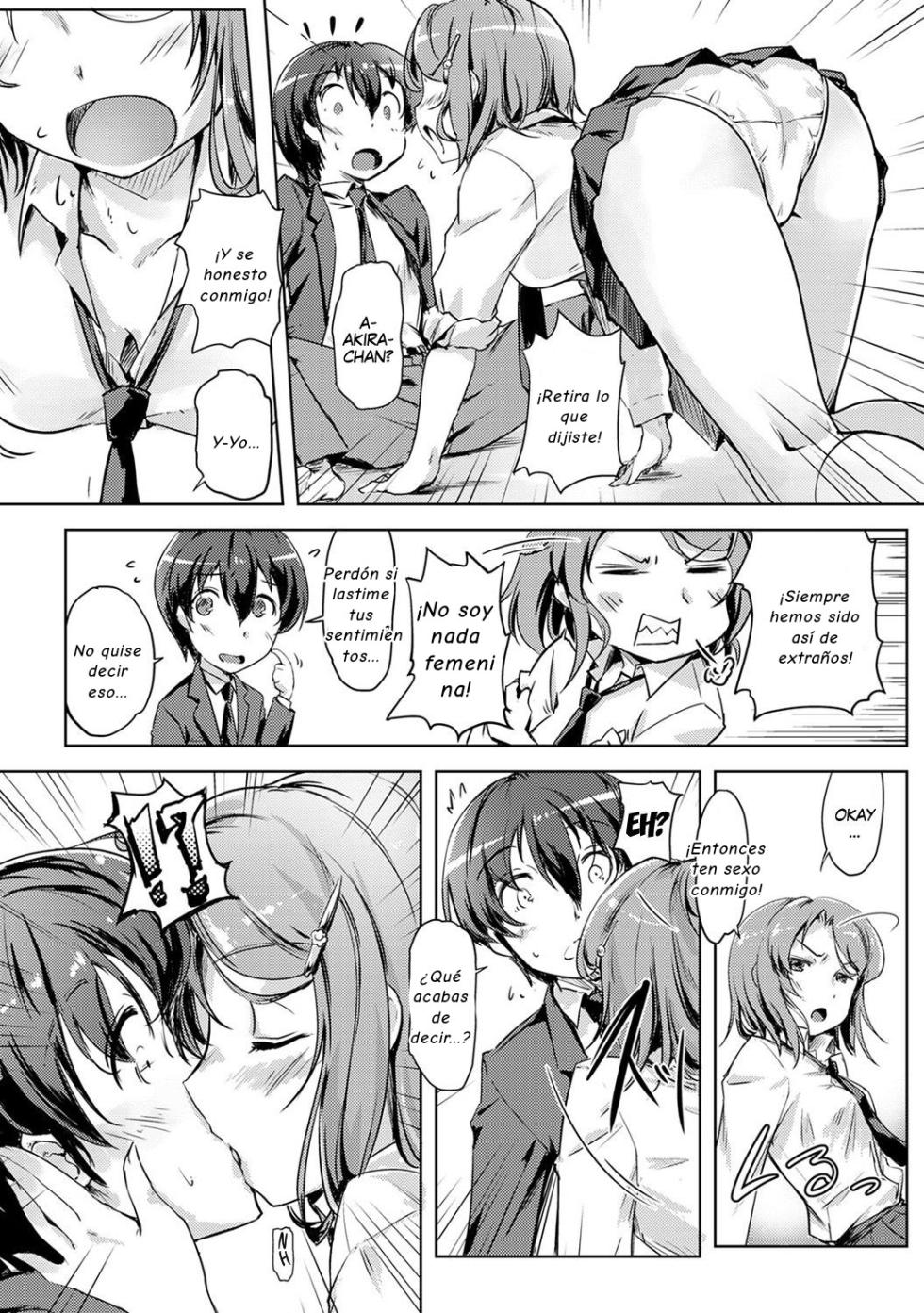 [Tokinobutt] Ecchi Shitara Irekawacchatta!？Ch. 1-2｜¿!Cambiamos Cuerpos Después de Tener Sexo!？Cap. 1-2 [Spanish] [Kitamura北村] - Page 3