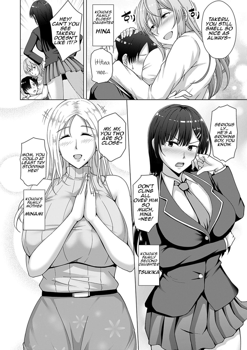 [Toono Suika] Kazoku Keikaku ~Hitorime: Choujo Hina~ I Family Plan Part One - Hina the Eldest Daughter (COMIC Magnum Vol. 184) [English] [Aishi21] [Digital] - Page 2