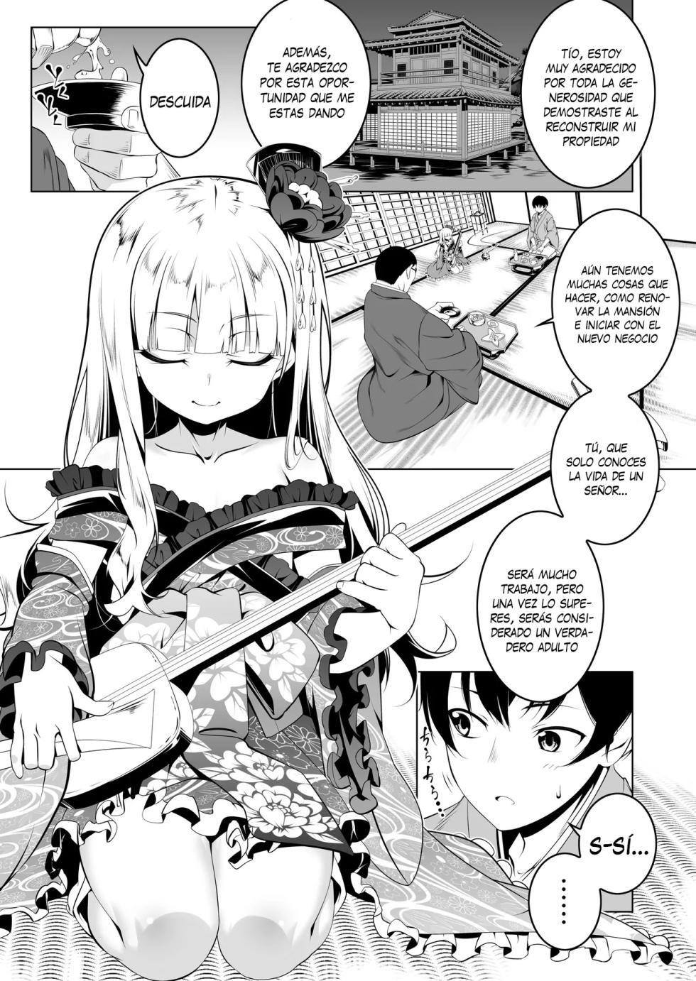 [Yuunabe Shinkouchuu (Tanabe Kyou)] Koushoku no Chuugi Kunoichi Botan San - Botan, la kunoichi lujuriosamente leal 3 [Español] [Traducciones necesarias] [Digital] - Page 2