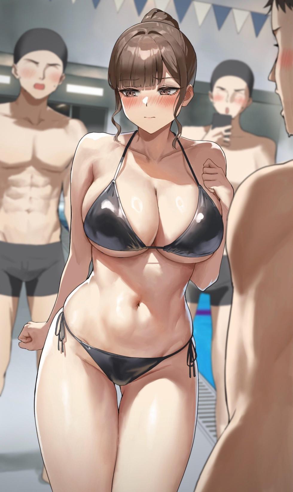 [Anteiru] Natsumatsuri o Nukedashite Hotel de Hanabi o Minagara Suiei-bu no Sensei to Asedaku Sex | 여름 축제를 빠져나와 호텔에서 불꽃놀이를 보면서 수영부 선생님과 땀투성이 섹스 [Korean] - Page 25