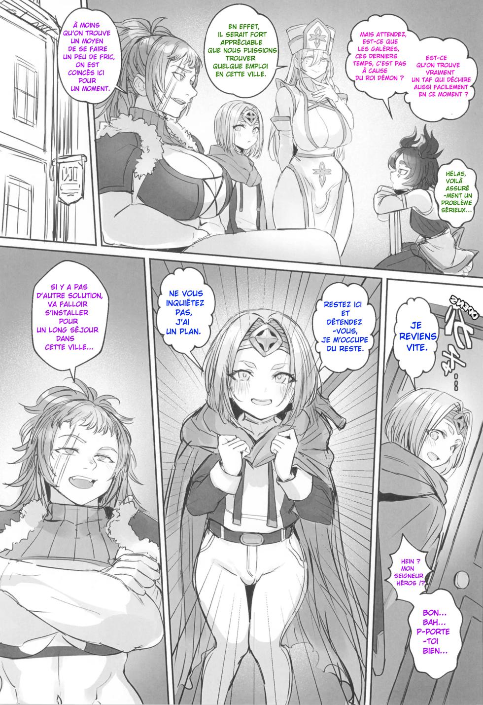 (SC2025 Summer) [Kuromogu Teikoku (Kurumogu)] Le Secret du Héros [French][M.aurin] - Page 8