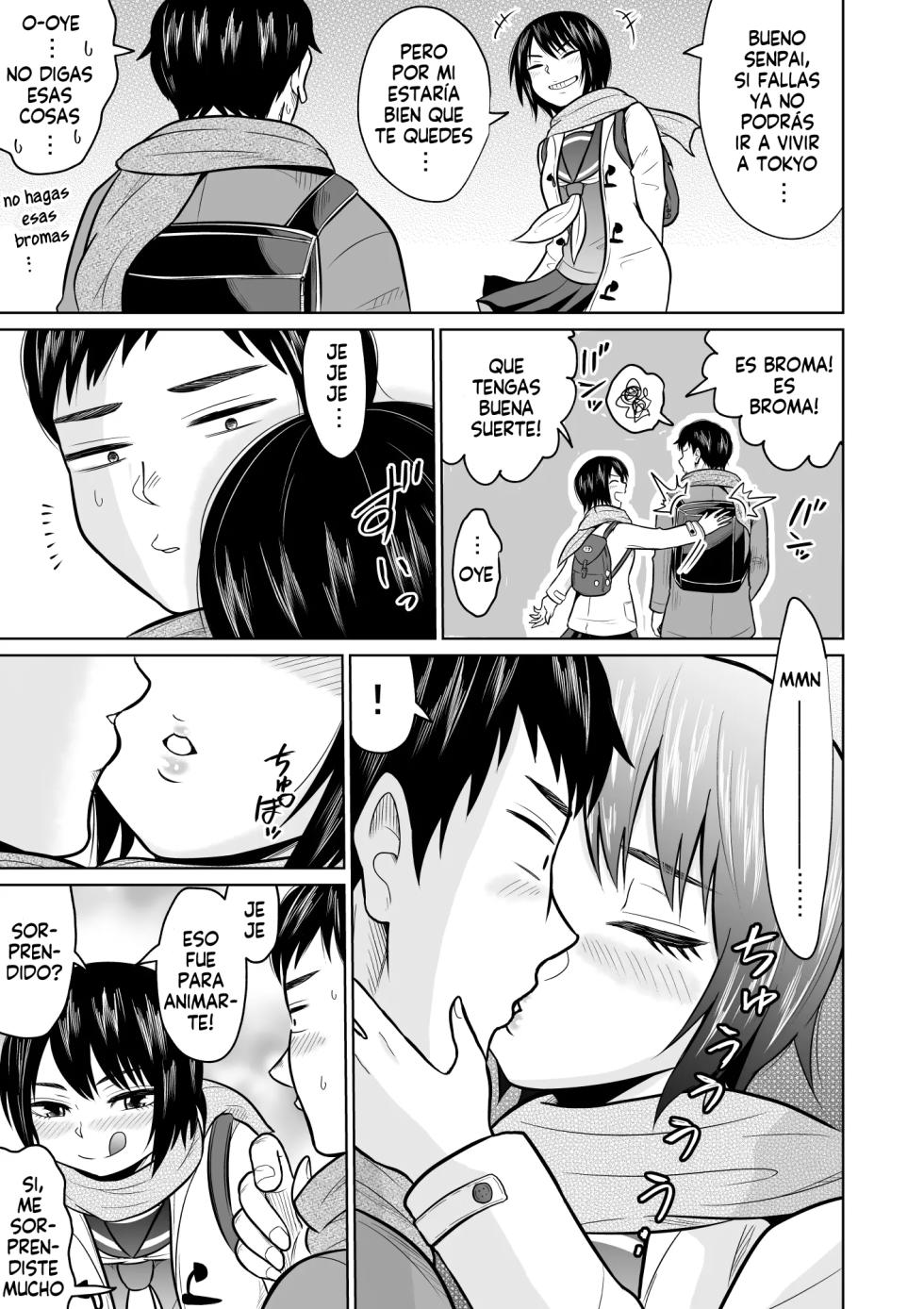 [Ooide-kun] Jyuken no Tame ni Tokyo ni Kita Dake datta noni | Solo vine a Tokyo a hacer un Examen [Spanish] [Harenchi no Fansub] [Digital] - Page 7