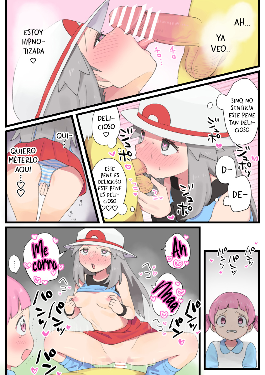 [Hiiragi] Mayo-Chan Wo Tasuke Ni Itte Roriipaa Ni Saimin Reipu Sareru Riifu - Leaf fue hipnotizada por un Hypno (Pokémon) [Español] [Traducciones necesarias] [Digital] [Ongoing] - Page 3
