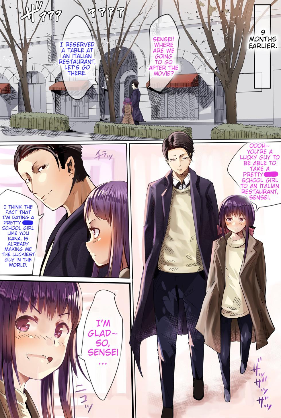 [Calm Atmosphere] Nenrei no Meccha Hanareta Oshiego o Jusei Ninshin Saseta Ohanashi | A Story About Impregnating a Much Younger Student of Mine. [English] [Poranya] - Page 4