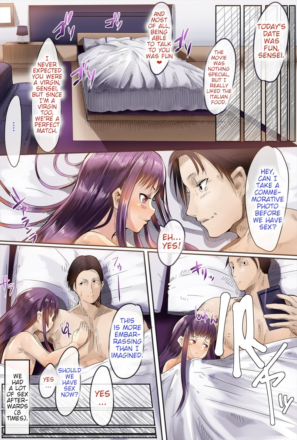 [Calm Atmosphere] Nenrei no Meccha Hanareta Oshiego o Jusei Ninshin Saseta Ohanashi | A Story About Impregnating a Much Younger Student of Mine. [English] [Poranya] - Page 10