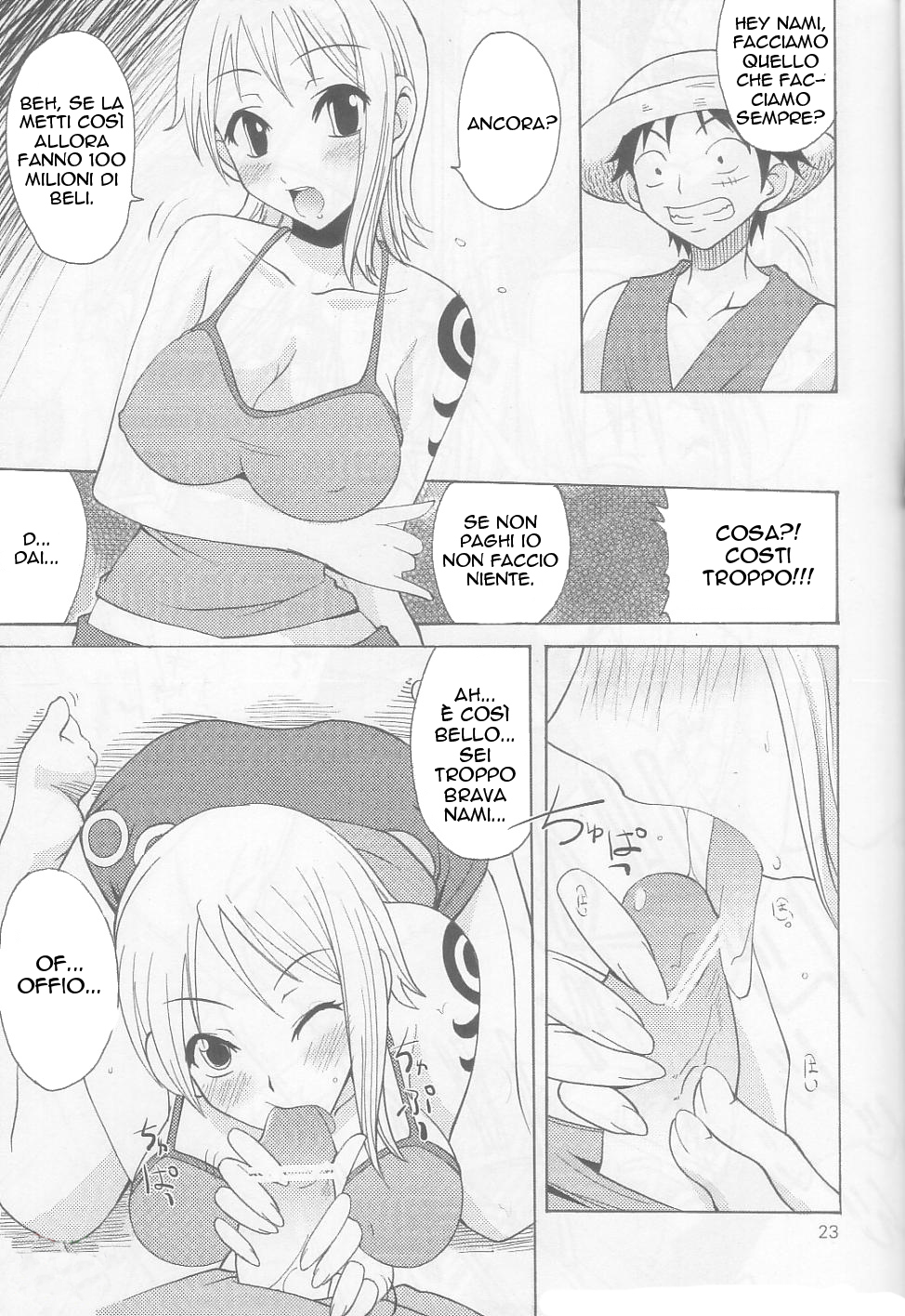 (C67) [Majimeya (isao)] Wheat No. 1 (One Piece) [Italian] - Page 20