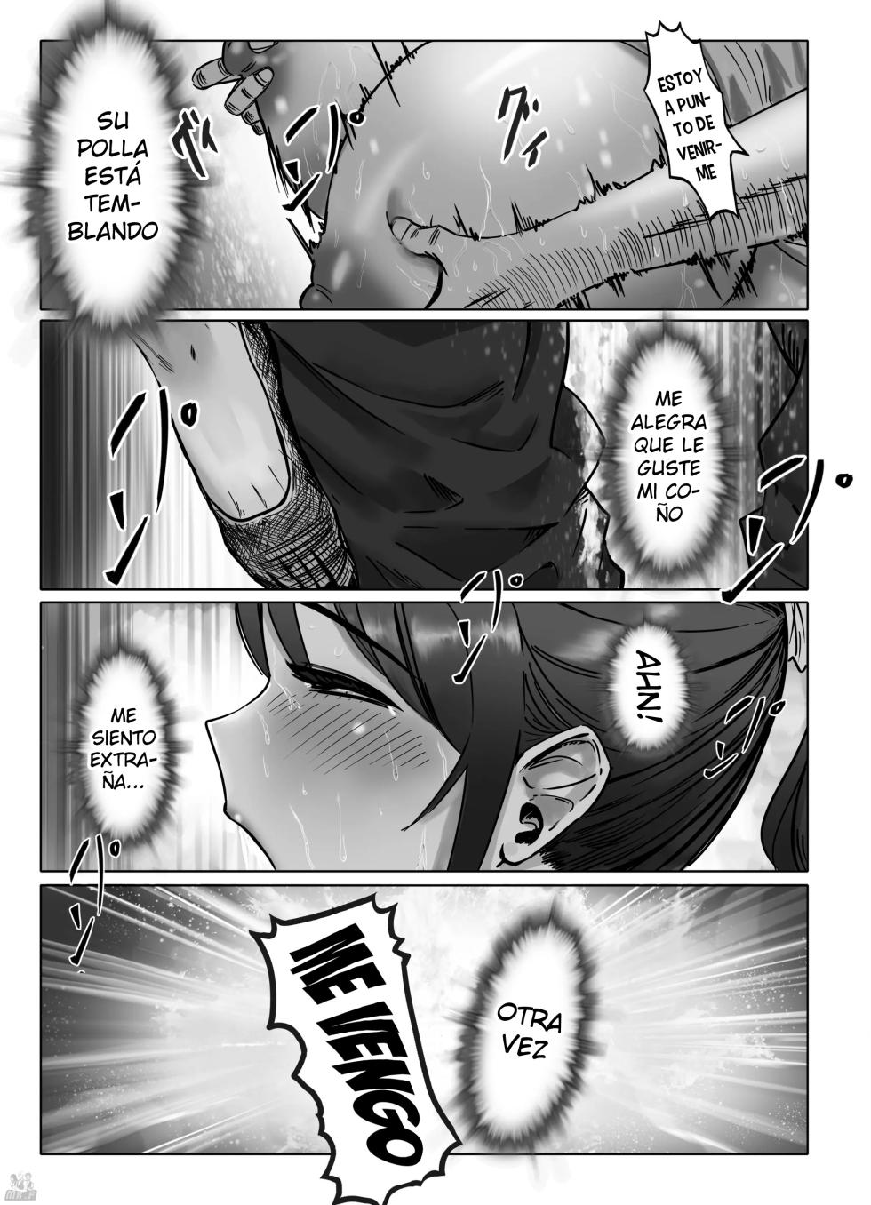 [masamasa] Oppai no Ooki na Nekura no Watashi ga Shigoto-chuu ni Inran ni Natte Shimatta Hanashi｜La Historia De Cómo Yo, Una Chica Sombría De Grandes Pechos, Me Volví Lasciva En El Trabajo [Spanish] [KnightsMighty] - Page 38