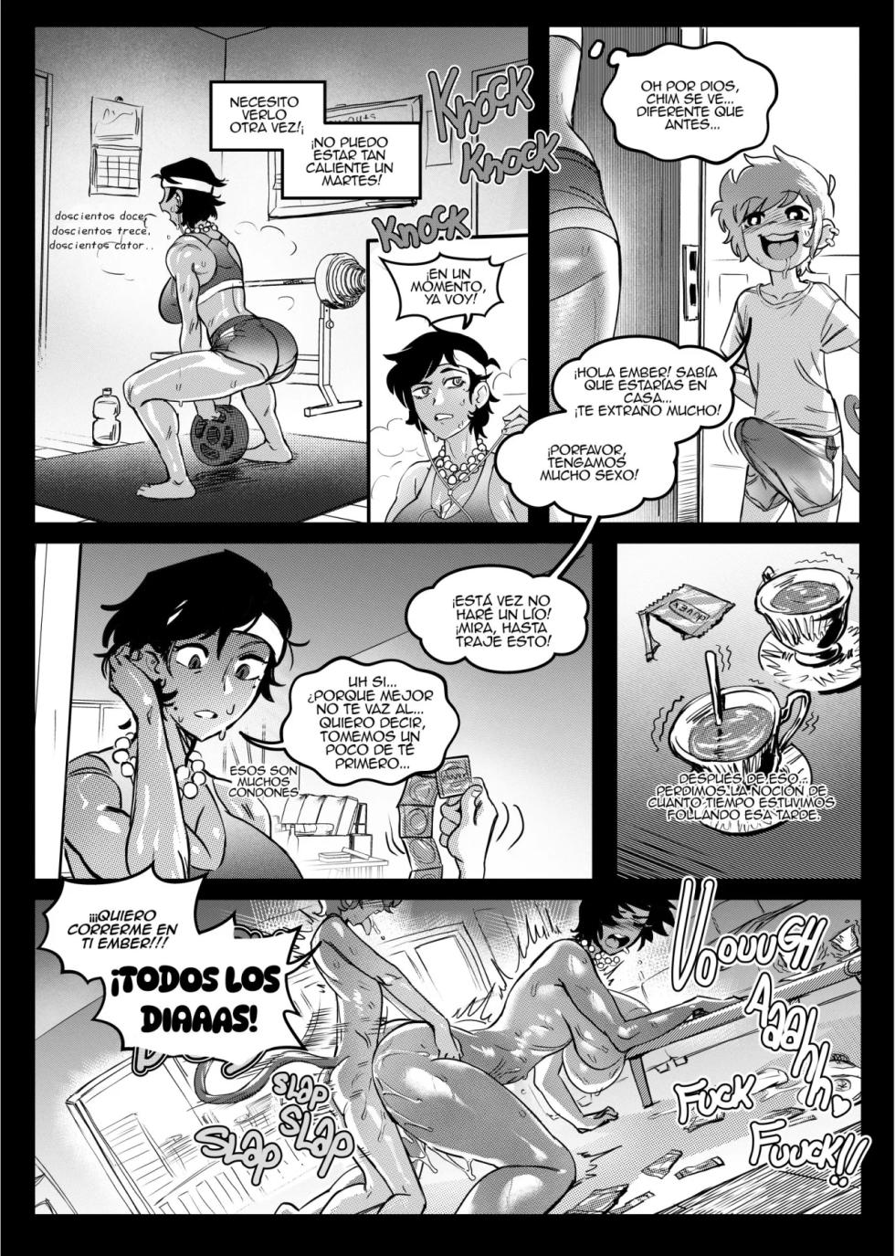 [GreasyMeta] Ember y Avira ¡Caos de Mono! Agradable [Spanish] [Alfredo Vega] - Page 8