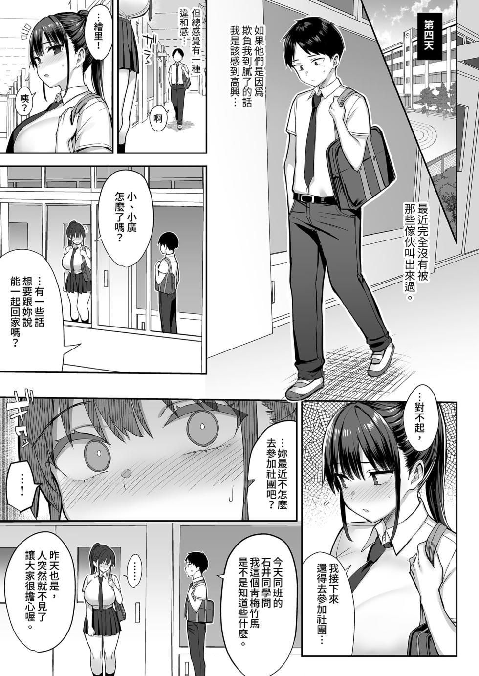 [ゐちぼっち (一宮夕羽)]ずっと好きだった巨乳幼馴染が不良達に弄ばれた七日間_兩情相悅的巨乳青梅竹馬被不良少年睡走的七天七夜 -上中下 その後-[中国翻訳][無修正、粗疏碼] - Page 33