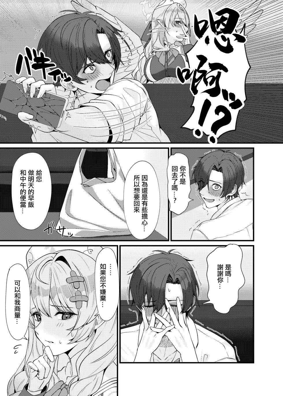 [Mendako Suizokukan (Oruka)] Sensei ni Kyuugo no Te o! (Blue Archive) [Chinese] [Digital] - Page 9