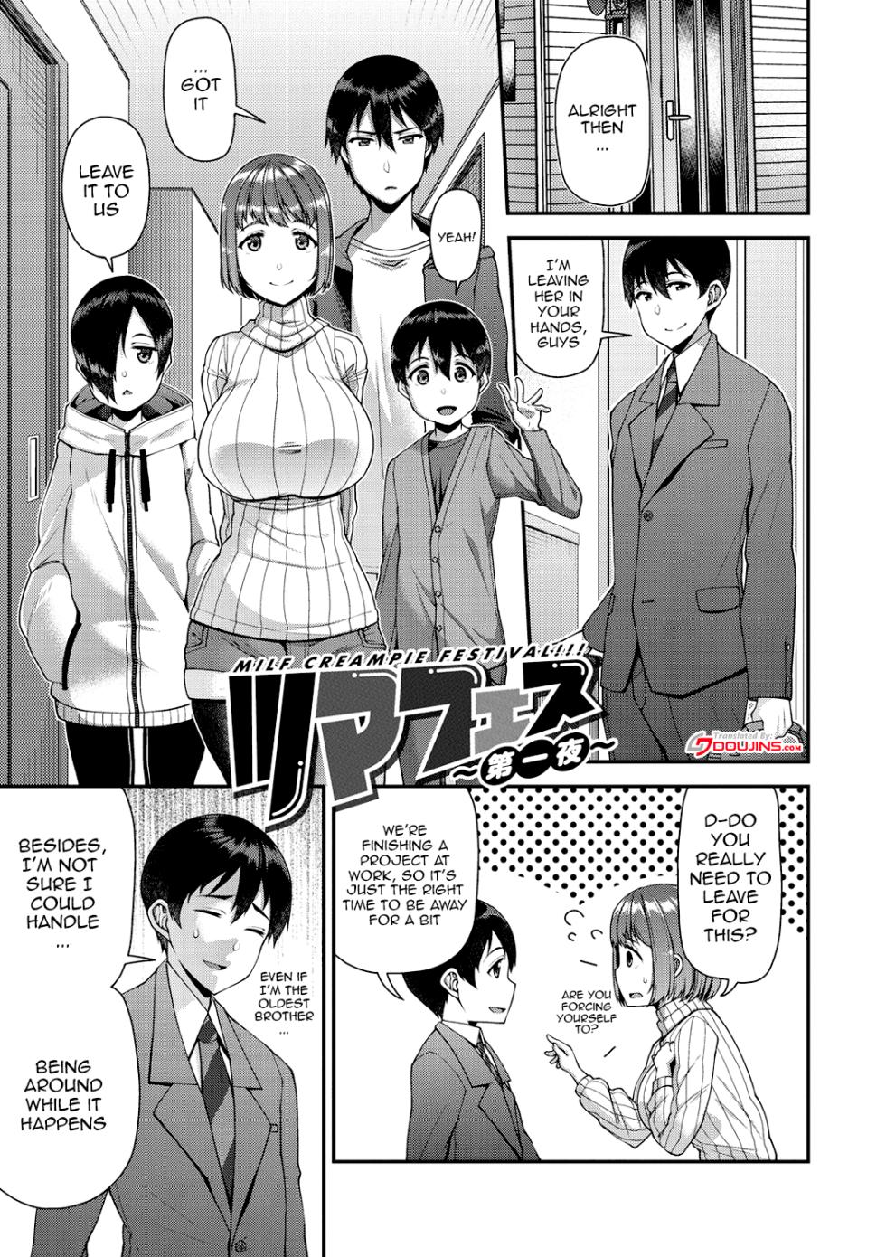 [Satsuki Imonet] Tsuma Fes ~Aniyome Netorase Kounin Tanetsuke~ | Wife Fes ~Breeding My Brother's Wife By His Request~ Ch.1-3 [English] {Doujins.com} [Digital] - Page 21