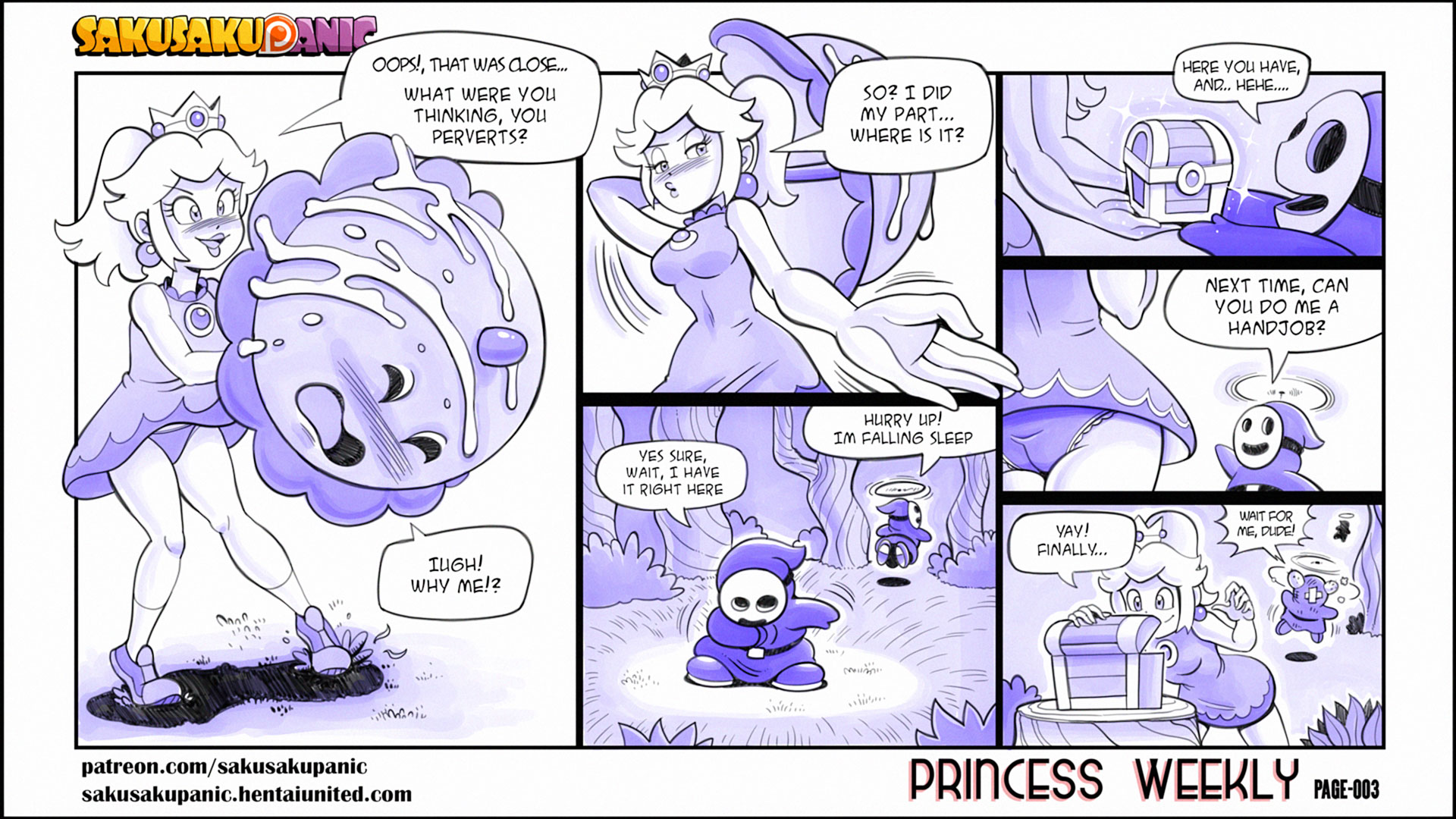 Sakurakasugano Sakusakupanic Princess Weekly #1 - Page 3