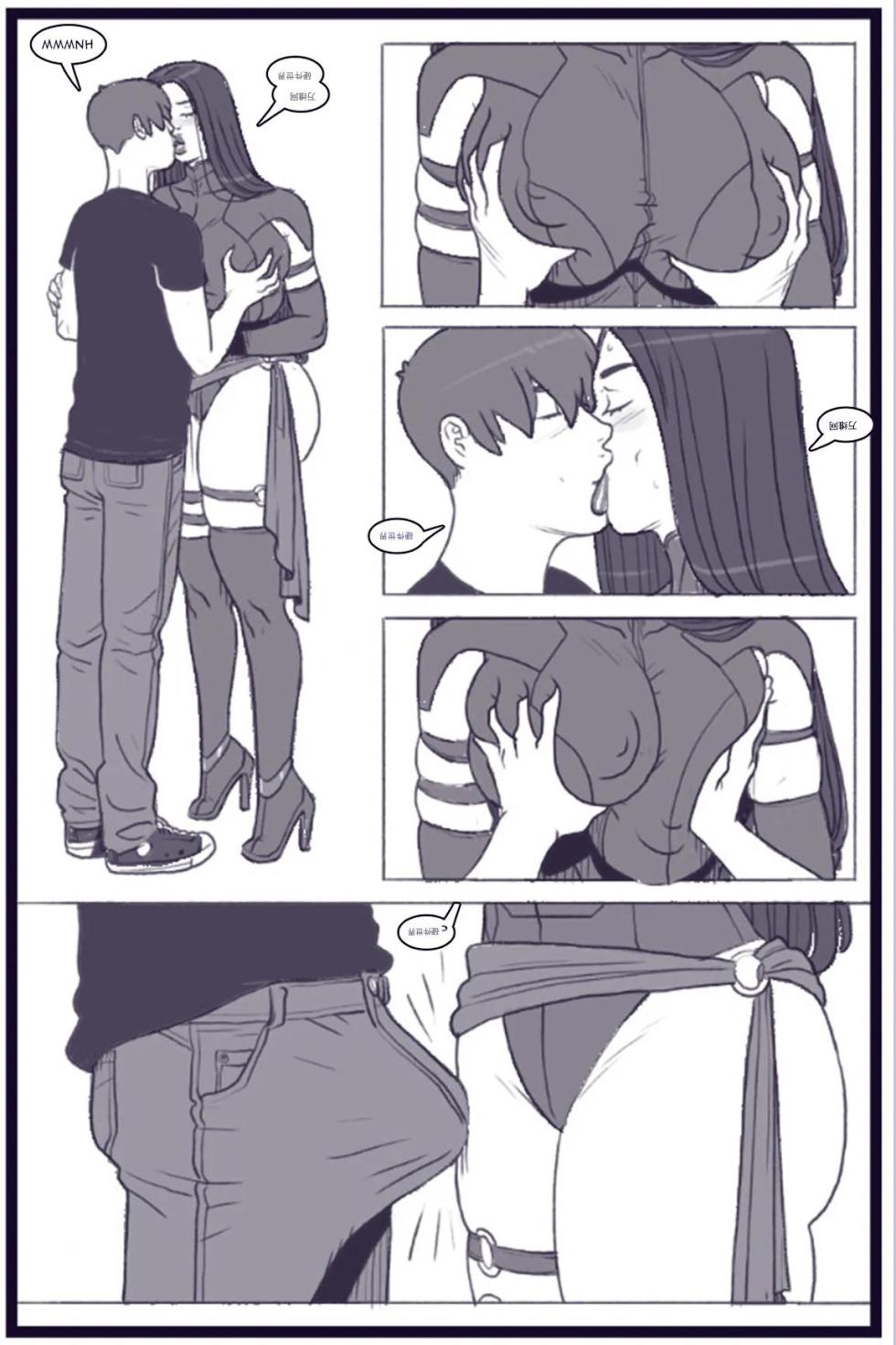 X_Academy_Bimbofied_-_Psylocke个人机翻 - Page 35