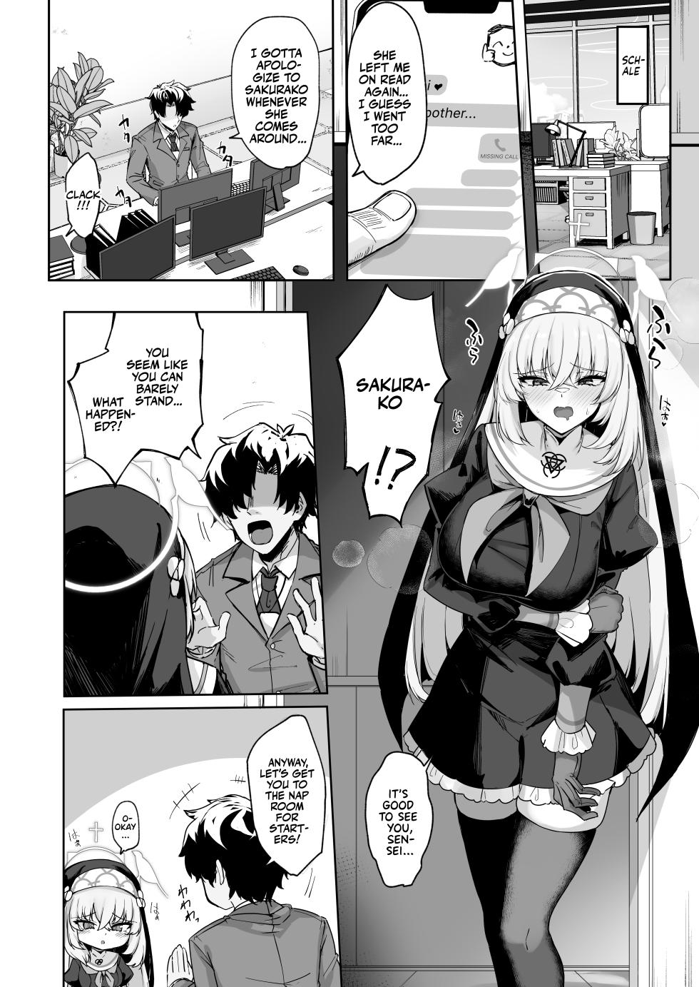 [Tiusan Kingdom (Kazamitiu)] Sakura no Sanbika | Sakura's Hymn (Blue Archive) [English] [Team Rabu2] [Digital] - Page 23