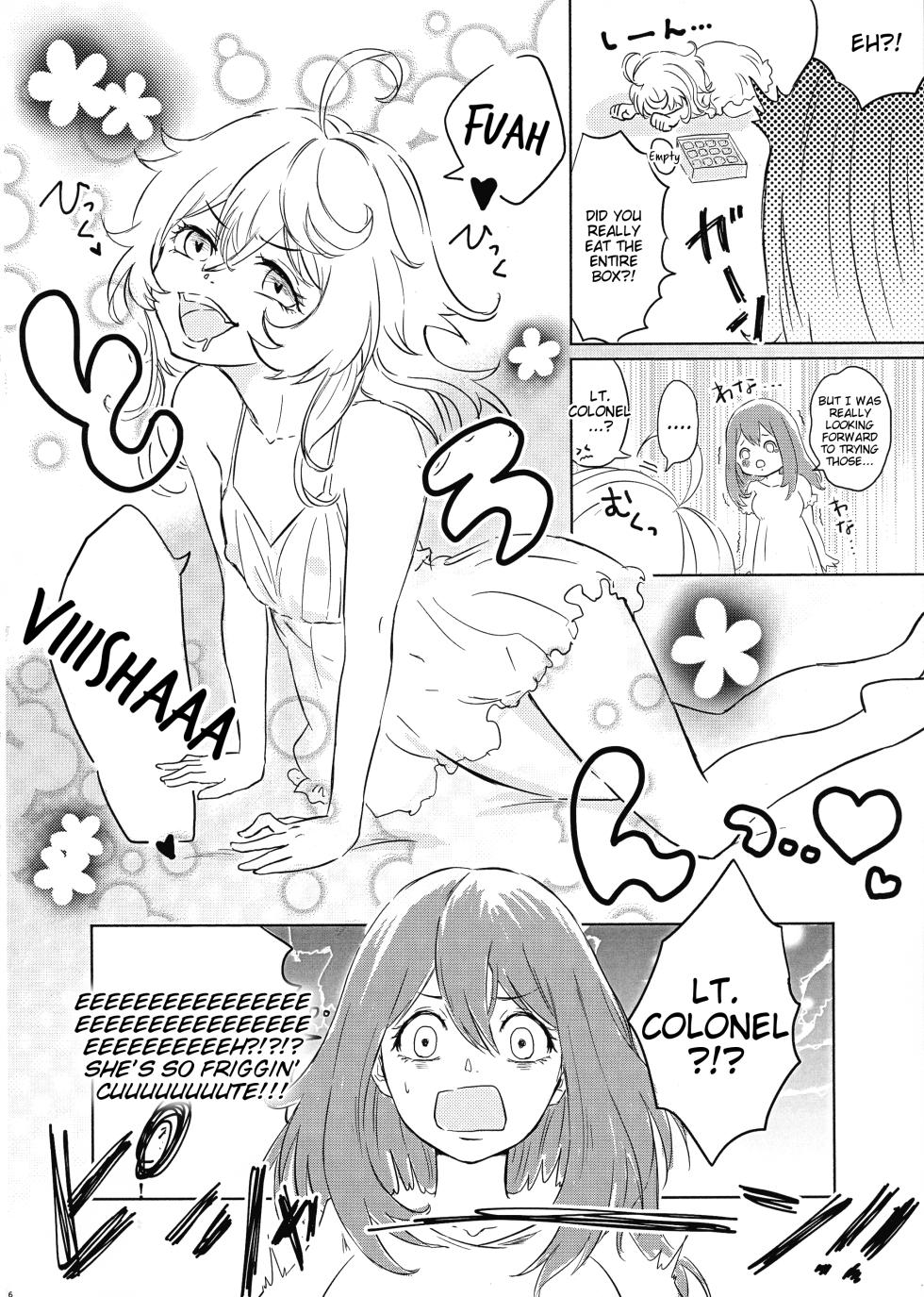 (Akihabara Chou Doujinsai) [LONGTAIL (Miso)] BONBON=CAT (Youjo Senki) [English] - Page 5