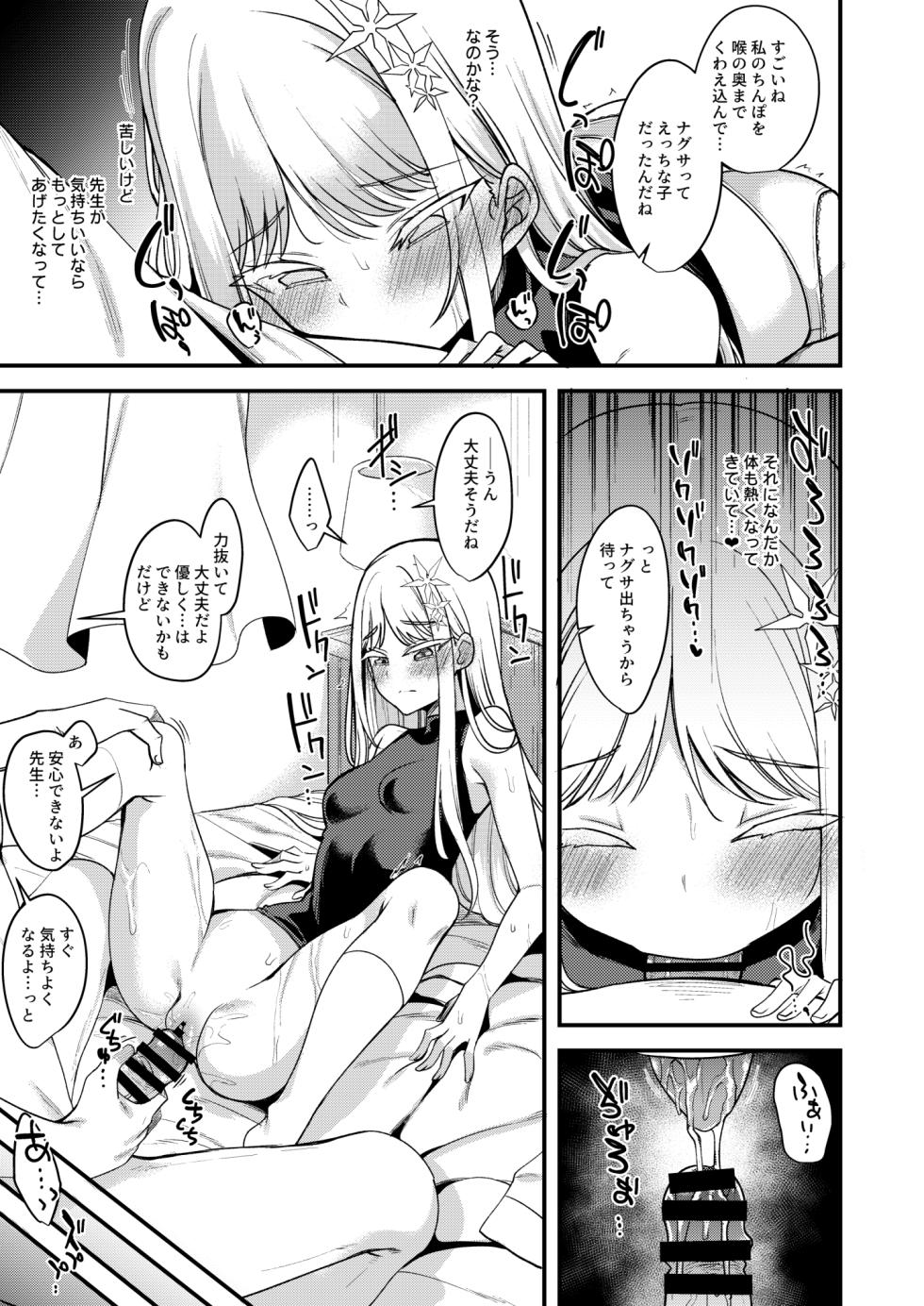 [Ryuukakusan Nodoame (Gokubuto Mayuge)] Nagusa Ecchi Manga (Blue Archive) [Digital] - Page 3
