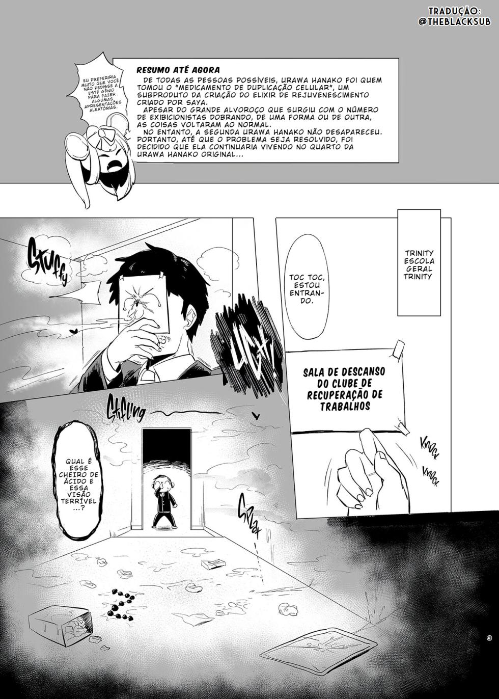 [Rugarer-House (Ruga Ossan)] Kivotos Mesu Kurabe Urawa Hanako VS Urawa Hanako (Blue Archive) [Portuguese-BR] [BLACKSUB] - Page 2