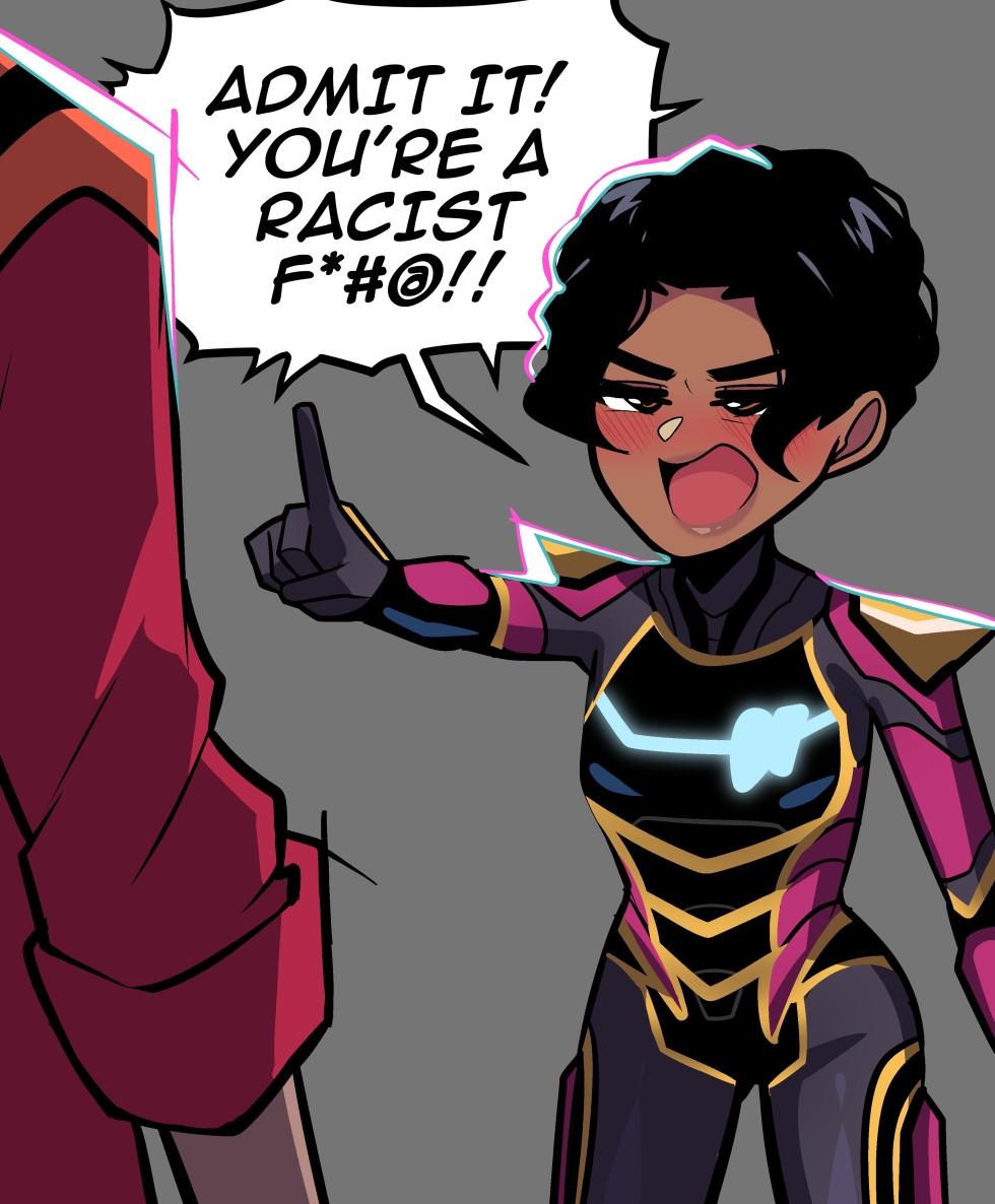 [BlueButterfly] Brown Girls (Marvel, DC) - Page 1